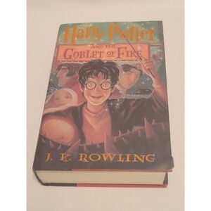HARRY POTTER And The GOBLET of FIRE - 2000 1st edition 1st printing HC/DJ VG+
